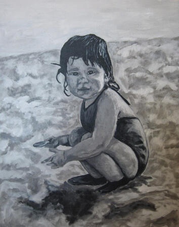 Acrylic on canvas