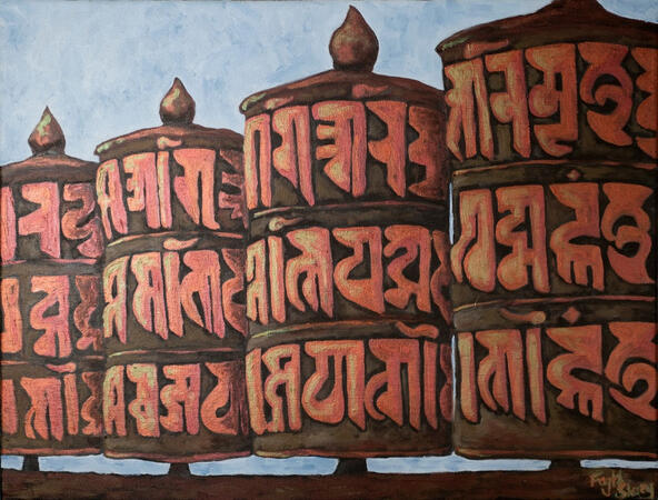Oil on canvas